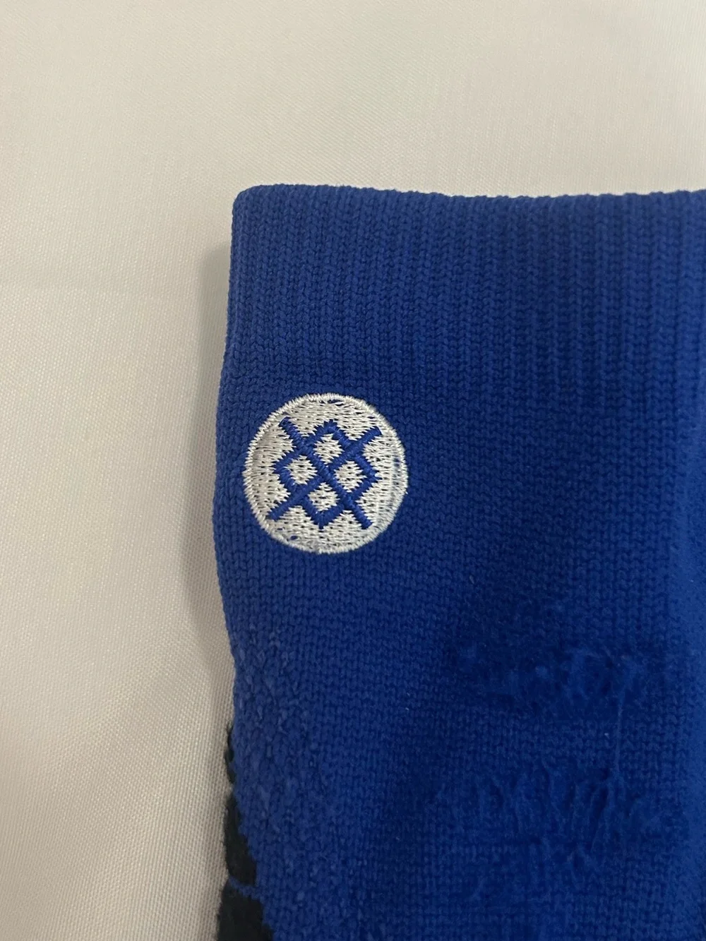 Stance NBA Performance Crew Socks Blue Black Athletic Crew Socks Size Large